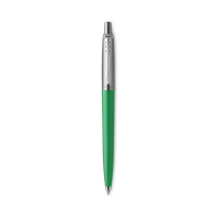 Ручка шариковая Parker Jotter Color М, корпус пластиковый, зелёный, синие чернила, блистер