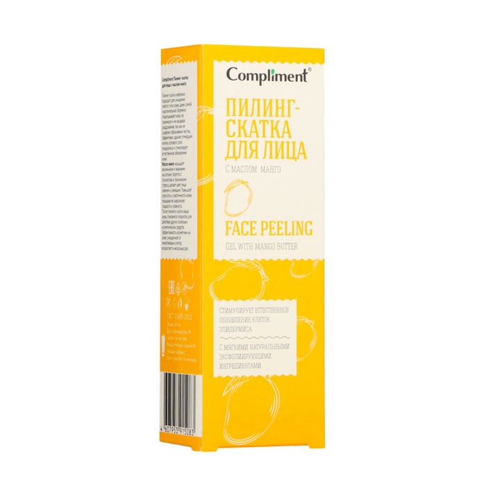 Пилинг-скатка для лица Compliment с маслом манго, 80 мл Пилинг-скатка для лица Compliment с маслом манго, 80 мл