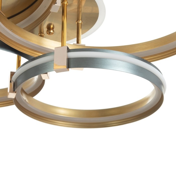 Светильник Светильник "Мейри" 4xLED 204Вт золото-серебро 80х60х18 см BayerLux