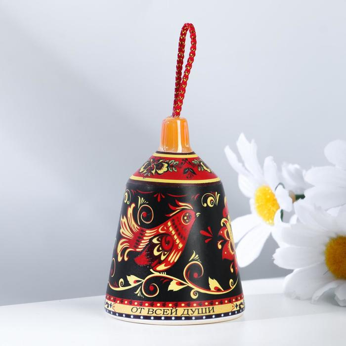 Колокольчик цветной средний, 7см Колокольчик цветной средний, 7см