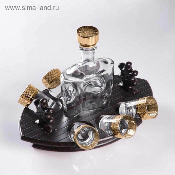Мини-бар  Мини-бар "Фрегат" скандинавия , 7 предметов, 500/50 мл