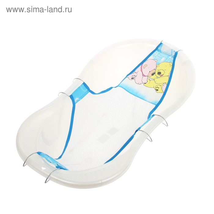 Гамак для купания новорожденных, сетка для ванночки детской, 95х56см, цвет МИКС Гамак для купания новорожденных, сетка для ванночки детской, 95х56см, цвет МИКС