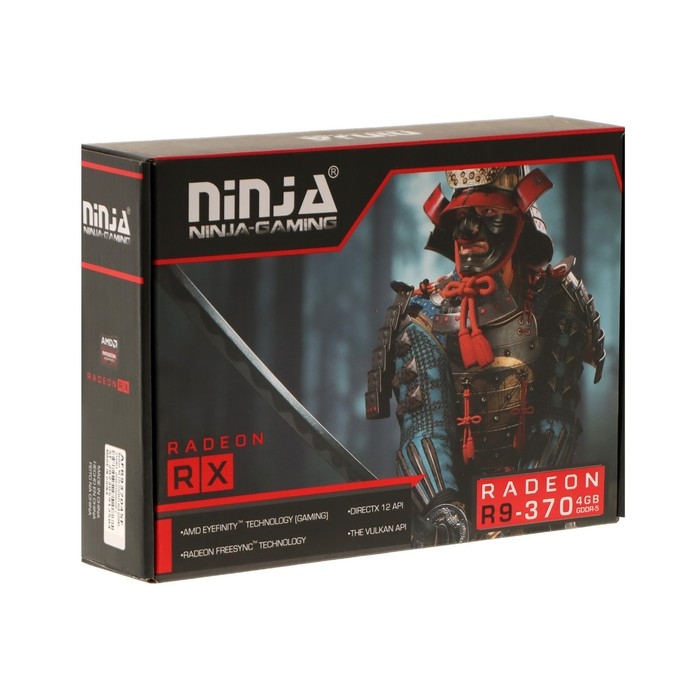 Видеокарта Ninja R9 370, 4Гб, 256bit, GDDR5, DVI, HDMI, DP, HDCP Видеокарта Ninja R9 370, 4Гб, 256bit, GDDR5, DVI, HDMI, DP, HDCP