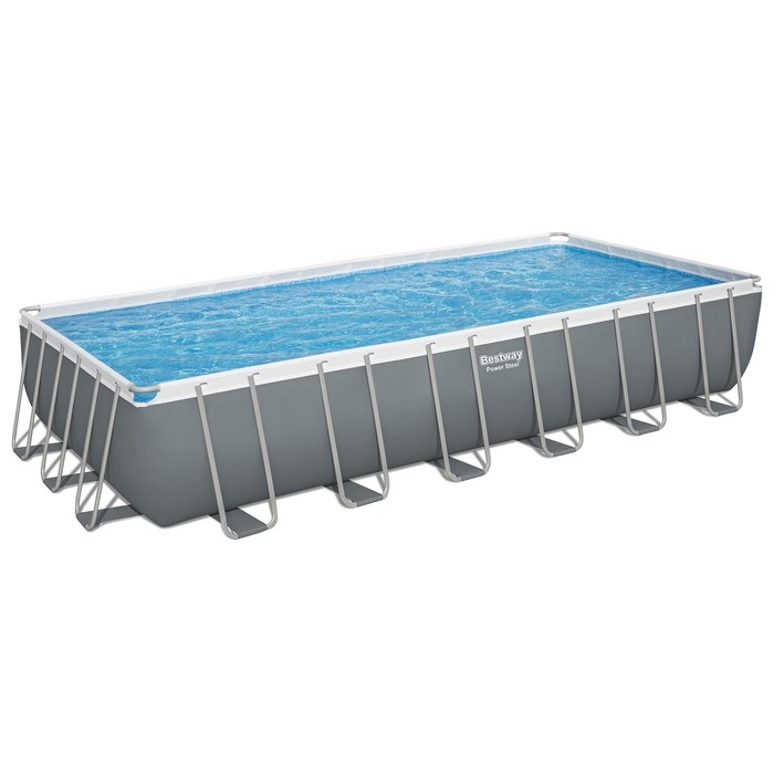 Бассейн каркасный Power Steel, 732 х 366 х 132 см, песчаный фильтр-насос, лестница, тент, 56475 Bestway Бассейн каркасный Power Steel, 732 х 366 х 132 см, песчаный фильтр-насос, лестница, тент, 56475 Bestway