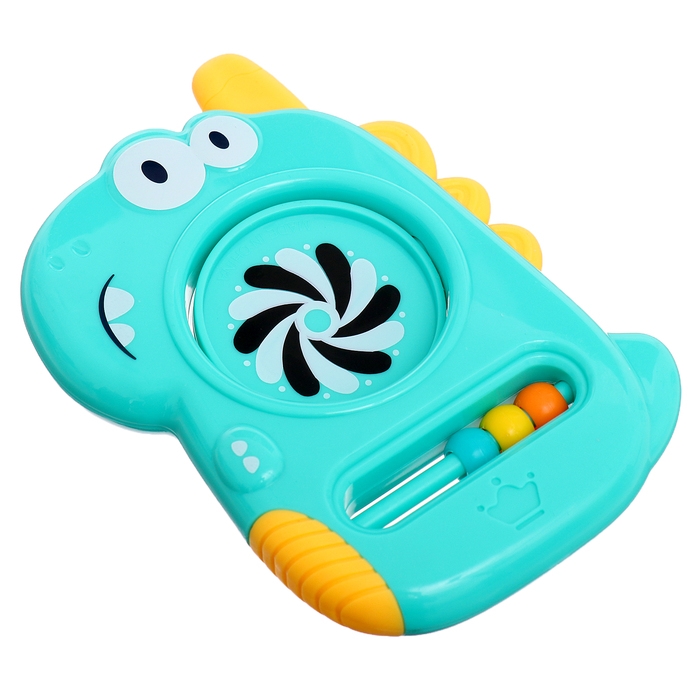 Развивающая игрушка для малышей «Дино», с прорезывателем для зубов, МИКС Развивающая игрушка для малышей «Дино», с прорезывателем для зубов, МИКС