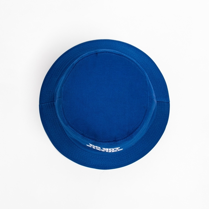 Панама MINAKU с надписью, цвет синий, р-р 56--58