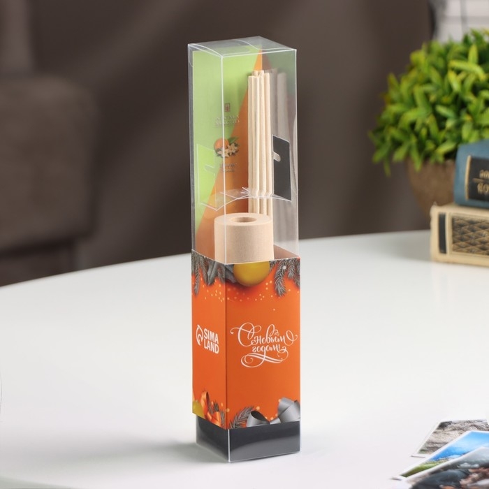 Диффузор ароматический  Диффузор ароматический "Модерн", 50 мл, цитрус и ваниль, "Богатство Аромата"