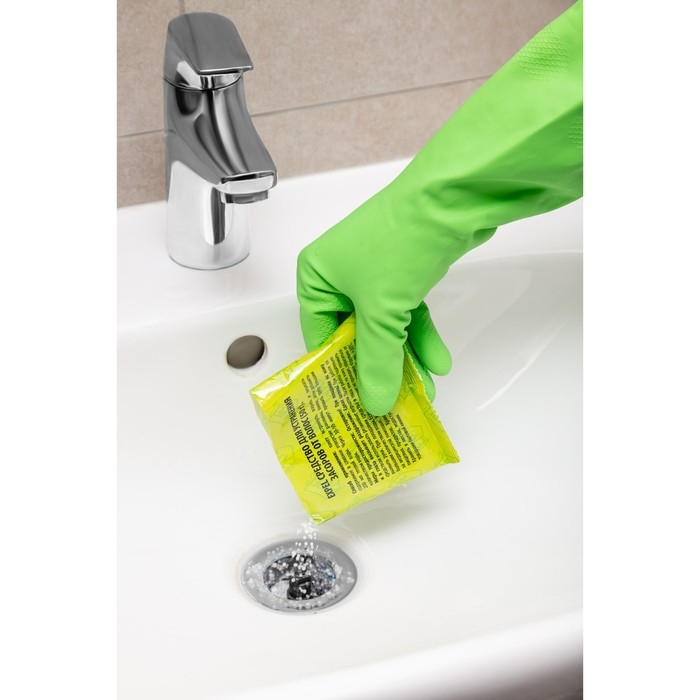 Средство для устранения засоров от волос Expel, 2 саше по 50 г Средство для устранения засоров от волос Expel, 2 саше по 50 г