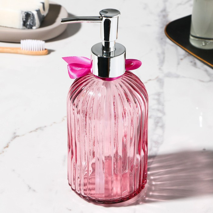 Дозатор для жидкого мыла «Тропики», 400 мл. Дозатор для жидкого мыла «Тропики», 400 мл.