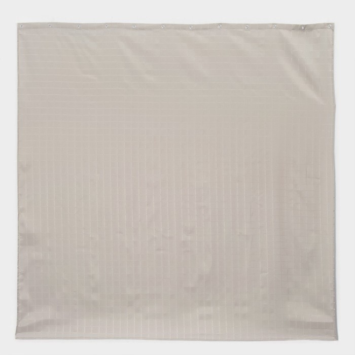 Штора для ванной SL Home, с люверсами, полиэстер, 180×180 см