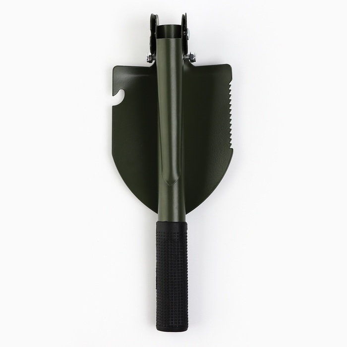 Лопата туристическая, складная «Никаких преград», 36 х 10 см., металлический черенок с ручкой, в чехле Лопата туристическая, складная «Никаких преград», 36 х 10 см., металлический черенок с ручкой, в чехле