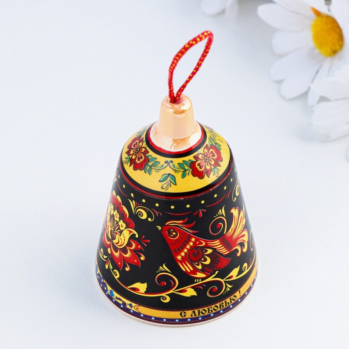 Колокольчик цветной средний, 7см Колокольчик цветной средний, 7см