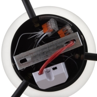 Люстра с ПДУ 2300/7GR LED 150Вт 3000-6000К серый 75х75х9 см BayerLux