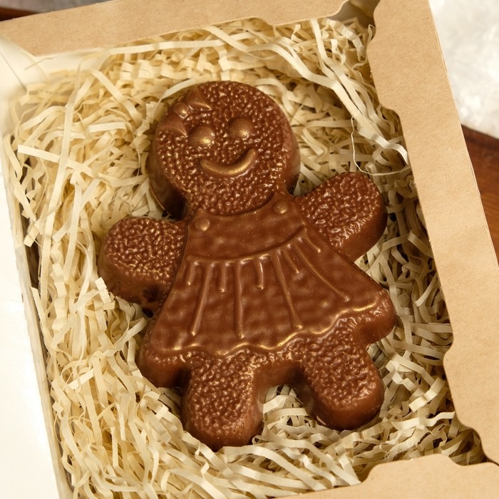 Шоколадная фигурка Пряничная девочка, 80 г Шоколадная фигурка Пряничная девочка, 80 г