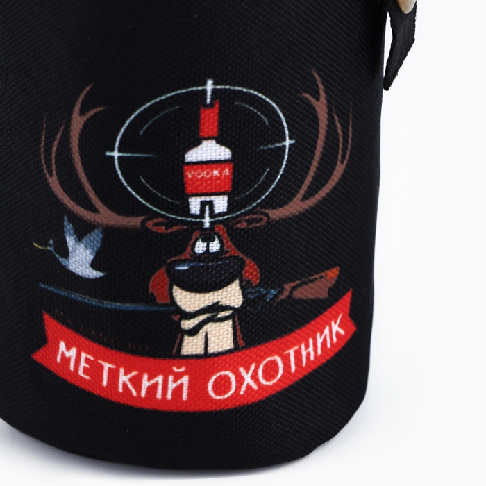 Стопки, набор в чехле «Меткий охотник», 4 шт х 70 мл Стопки, набор в чехле «Меткий охотник», 4 шт х 70 мл