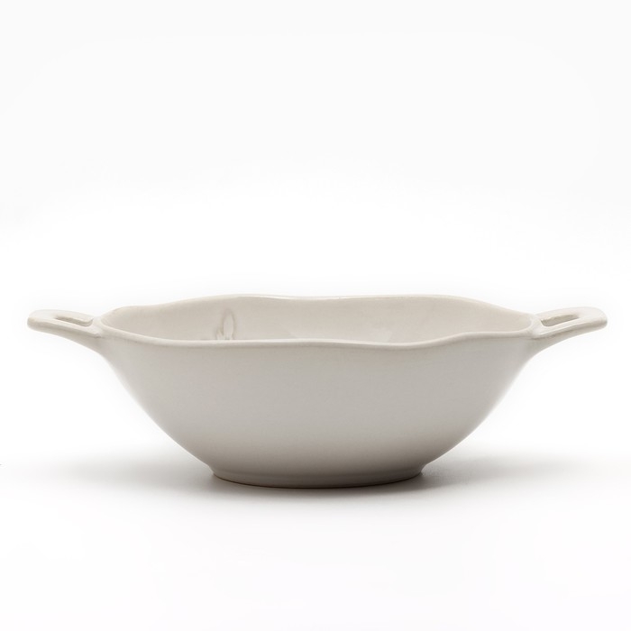 Тарелка керамическая глубокая «Керамик», 21х15 х 5,8 см, 400 мл