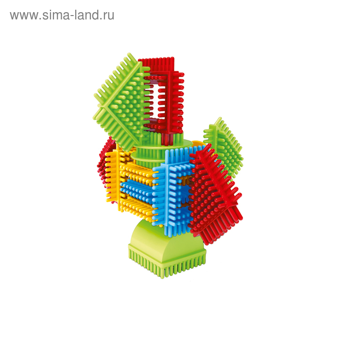 Конструктор игольчатый MINI BRISTLES «Вертолётик», 58 деталей Конструктор игольчатый MINI BRISTLES «Вертолётик», 58 деталей