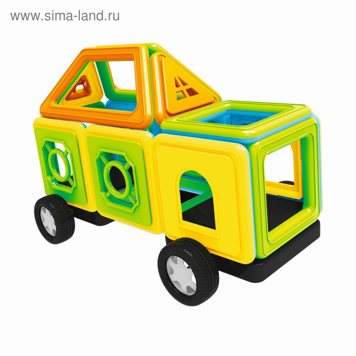 Конструктор магнитный «Замок», 204 детали Конструктор магнитный «Замок», 204 детали