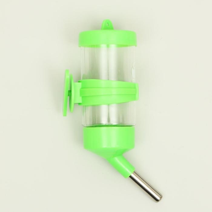 Поилка для грызунов Поилка для грызунов "Пижон", 80 мл, зелёная