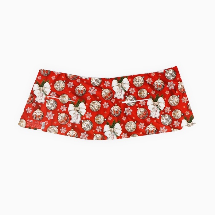 Коробка новогодняя складная с ручками «Новогодние шары» 23 х 8 х 32 см, Новый год