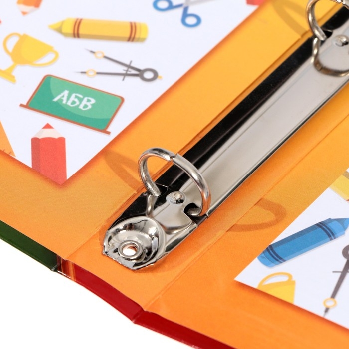 Папка школьная на кольцах «Портфолио ученика начальной школы», без разделителей, 24,5 х 32 см. Папка школьная на кольцах «Портфолио ученика начальной школы», без разделителей, 24,5 х 32 см.