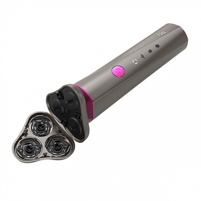 Электробритва BQ SV1007, 5 Вт, роторная, 3 головки, сухое/влажное бритьё, от АКБ, серая Электробритва BQ SV1007, 5 Вт, роторная, 3 головки, сухое/влажное бритьё, от АКБ, серая