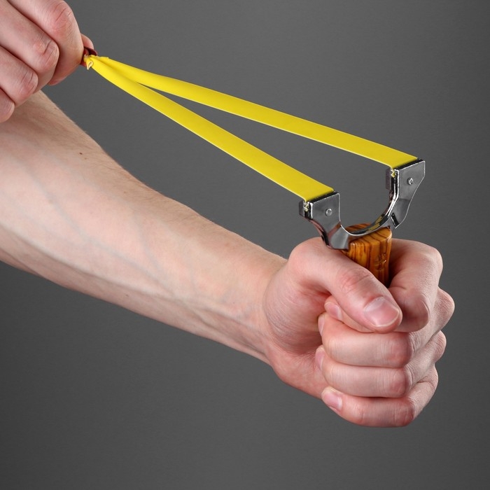 Рогатка Рогатка "Дерево", пластик, коричневая