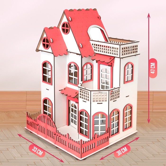 Кукольный домик «Престиж» белый Кукольный домик «Престиж» белый