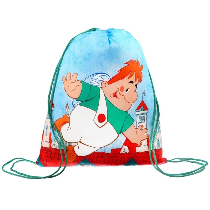 Мешок для обуви 420 х 350 мм, Союзмультфильм Малыш и Карлсон (мягкий полиэстер, плотность 210D) Мешок для обуви 420 х 350 мм, Союзмультфильм Малыш и Карлсон (мягкий полиэстер, плотность 210D)