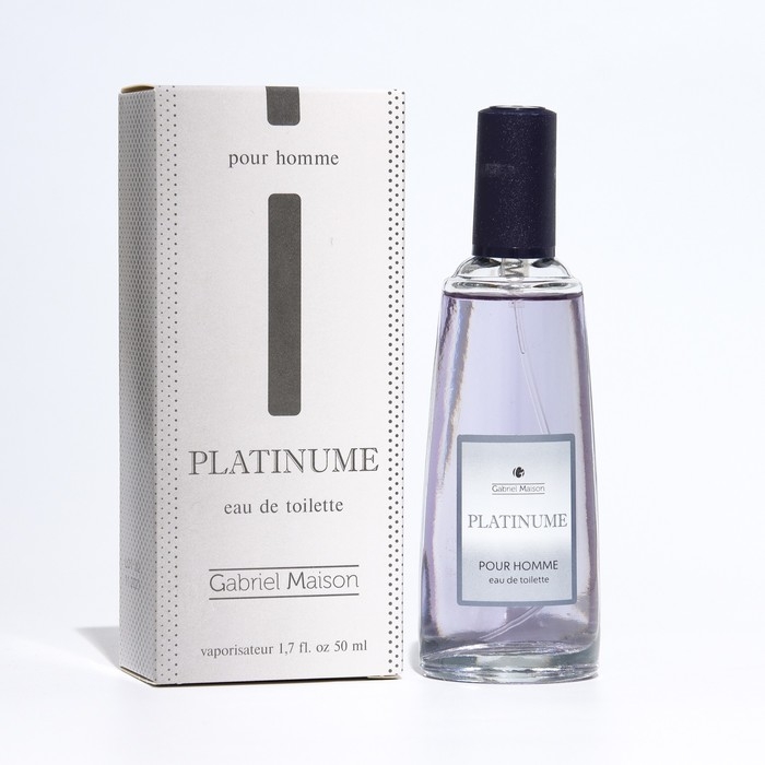 Туалетная вода мужская GABRIEL MAISON Туалетная вода мужская GABRIEL MAISON "Platinume", 50 мл