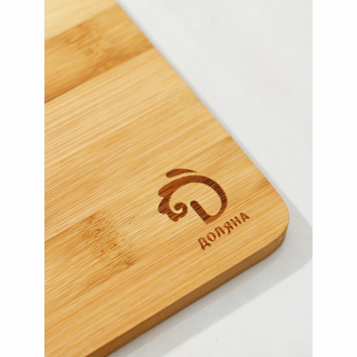 Маслёнка - сырница Доляна, 24,5×19×7 см, бамбук Маслёнка - сырница Доляна, 24,5×19×7 см, бамбук