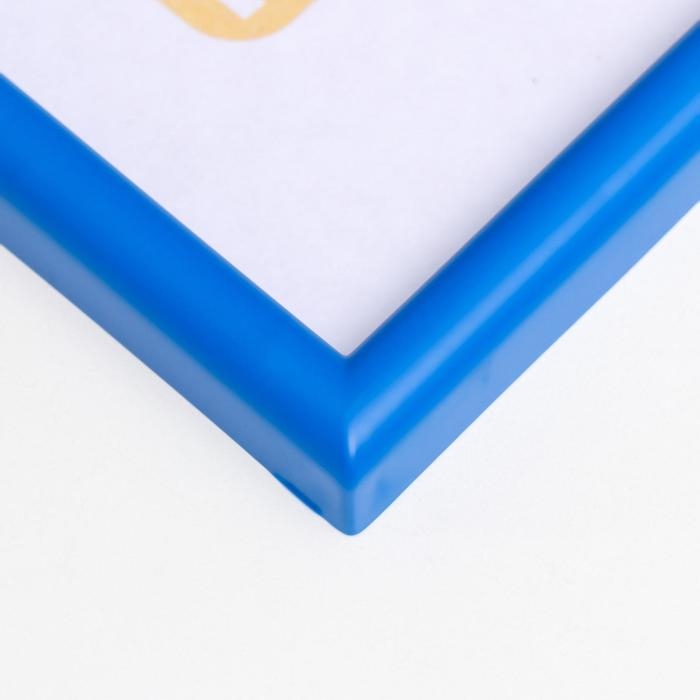 Фоторамка пластик L-4 21х30 см синий (пластиковый экран) Фоторамка пластик L-4 21х30 см синий (пластиковый экран)