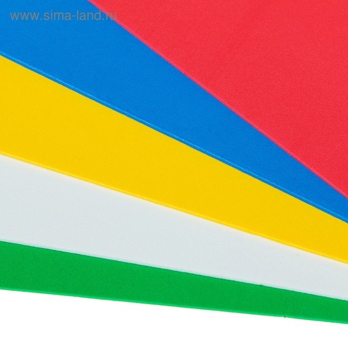 Фоамиран цветной, набор А4, 2 мм, deVENTE, 5 листов х 5 цветов Фоамиран цветной, набор А4, 2 мм, deVENTE, 5 листов х 5 цветов