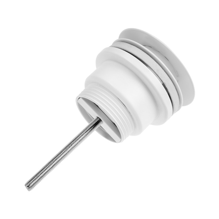 Донный клапан 565-111, нержавеющая сталь, белый Донный клапан 565-111, нержавеющая сталь, белый