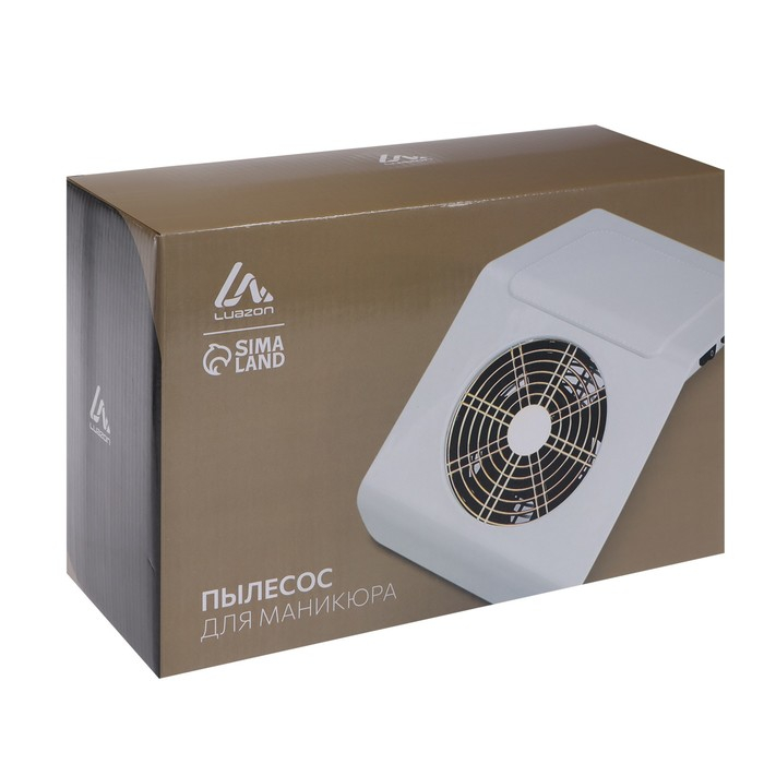 Пылесос для маникюра Luazon LMP-05, 40 Вт, 2700 об/мин, 2 мешочка, 220 В, белый Пылесос для маникюра Luazon LMP-05, 40 Вт, 2700 об/мин, 2 мешочка, 220 В, белый