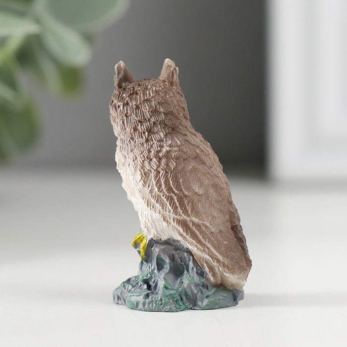 Сувенир полистоун Сувенир полистоун "Лесной филин" 2х2,7х4,7 см