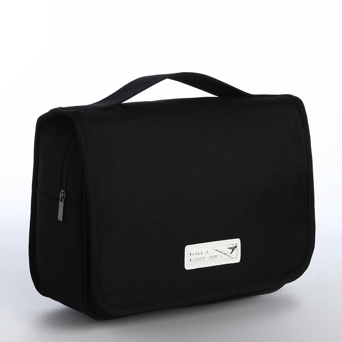 Косметичка на молнии, цвет чёрный Косметичка на молнии, цвет чёрный