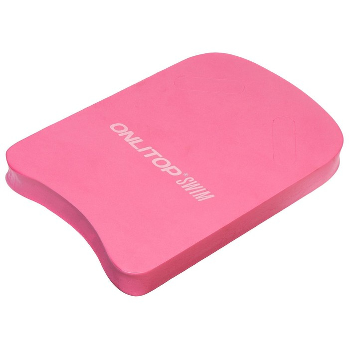 Доска для плавания ONLYTOP, 39х27х4 см, цвета МИКС Доска для плавания ONLYTOP, 39х27х4 см, цвета МИКС