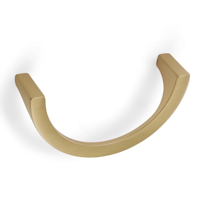 Ручка скоба CAPPIO полукруг, алюминий, м/о 96 мм, цвет сат. золото Ручка скоба CAPPIO полукруг, алюминий, м/о 96 мм, цвет сат. золото