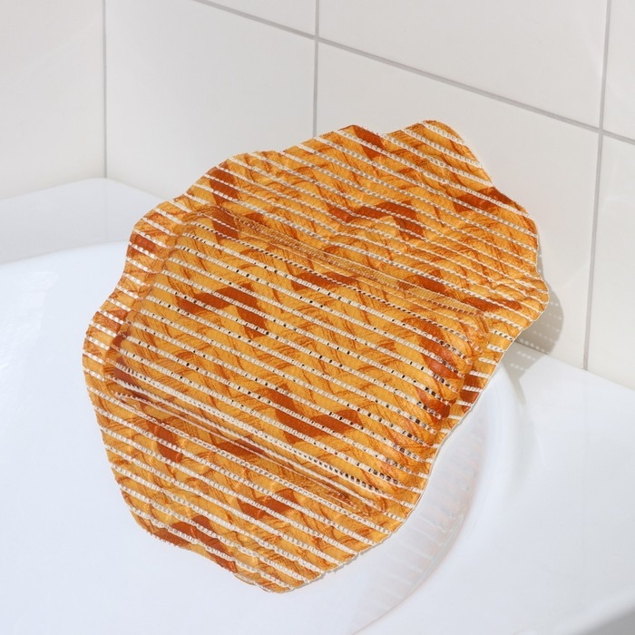 Подушка для ванны с присоскам «Ракушки», 33×33 см, МИКС Подушка для ванны с присоскам «Ракушки», 33×33 см, МИКС