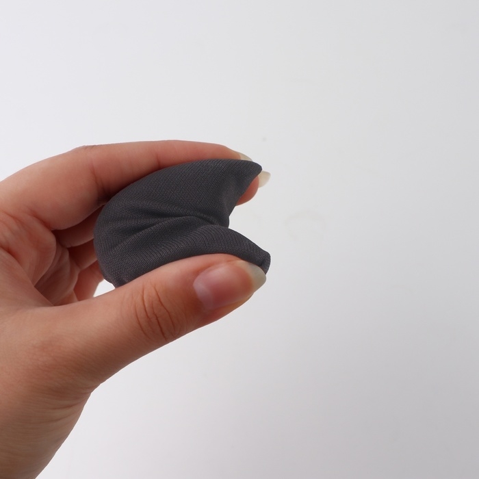 Вставки для уменьшения размера обуви, 7,5 × 4,5 см, пара, цвет чёрный Вставки для уменьшения размера обуви, 7,5 × 4,5 см, пара, цвет чёрный