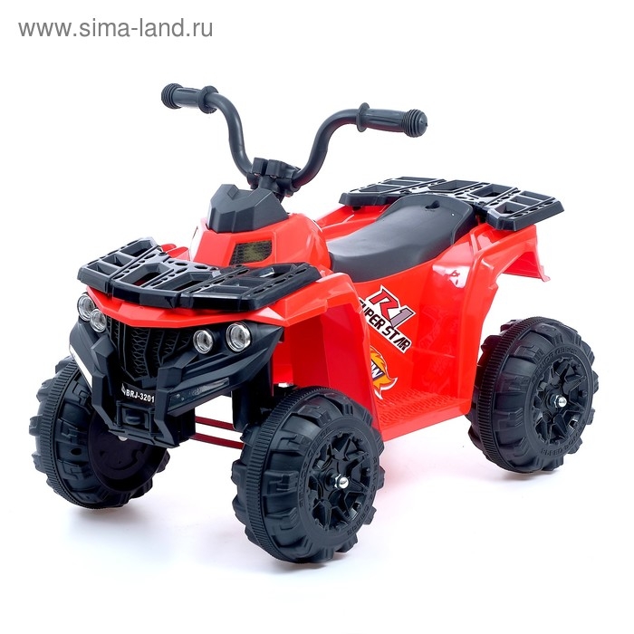 Электромобиль «Квадрик», цвет красный Электромобиль «Квадрик», цвет красный