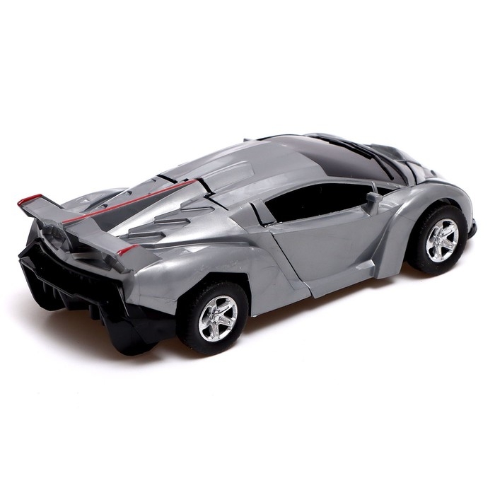 Робот инерционный «Спорткар», трансформируется при столкновении, цвета МИКС