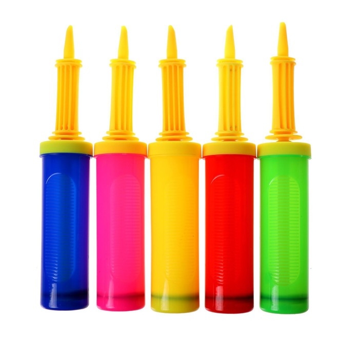 Насос для шаров, 27 см, цвета МИКС Насос для шаров, 27 см, цвета МИКС