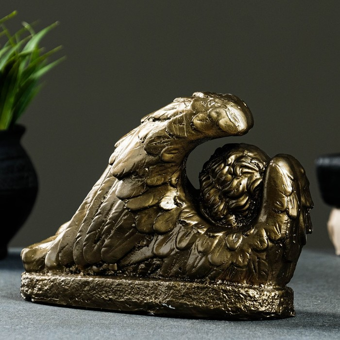 Фигура Фигура "Ангел лежит" бронза, 20х15см