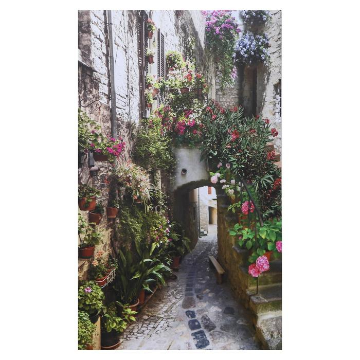 Картина на холсте Картина на холсте "Улочки старого города" 60х100 см