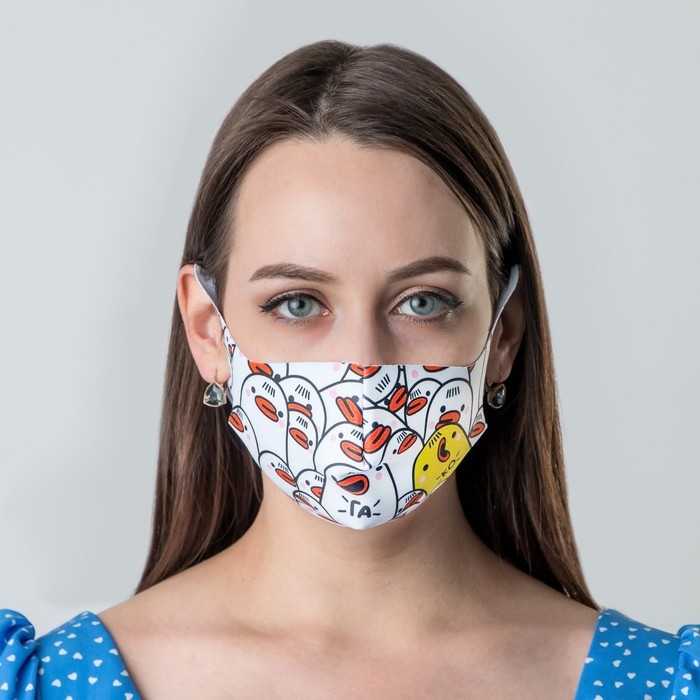 Маска из неопрена многоразовая,  Маска из неопрена многоразовая, "Gussi"