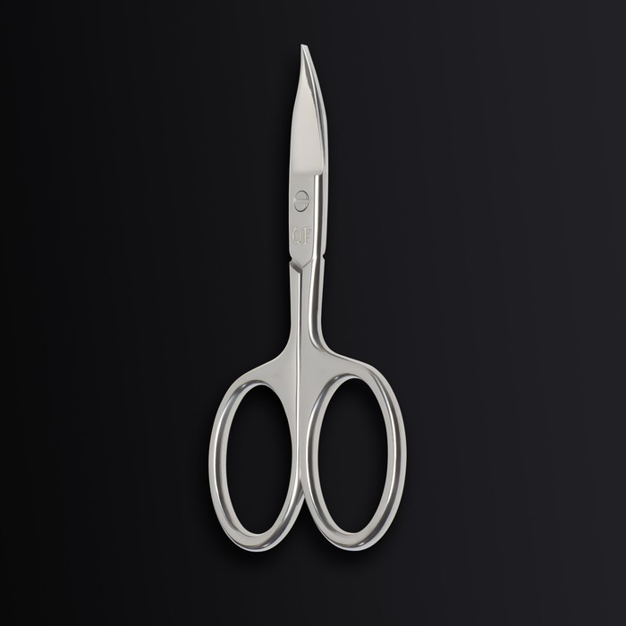 Ножницы маникюрные «Premium», загнутые, широкие, заострённые, 9,5 см, на блистере, цвет серебристый Ножницы маникюрные «Premium», загнутые, широкие, заострённые, 9,5 см, на блистере, цвет серебристый