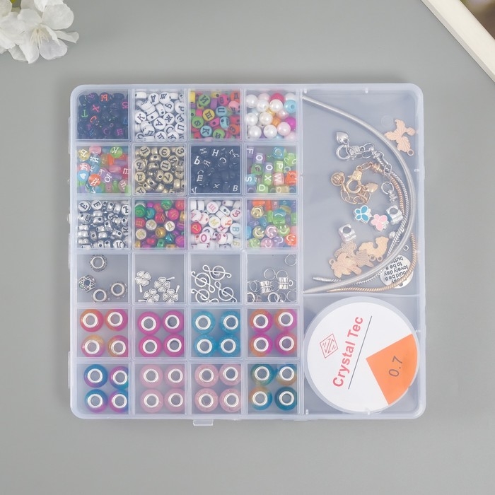 Набор бусин для рукоделия Набор бусин для рукоделия "Ассорти №43"