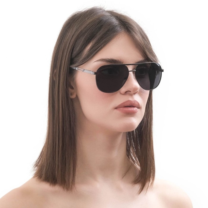 Очки солнцезащитные  Очки солнцезащитные "OneSun", поляризационные, дужка 14 см, ширина 14 см, линза 5 х 6 см